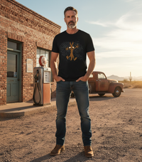 Load image into Gallery viewer, Cartoon Coyote Graffiti Brick Tee