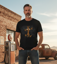 Load image into Gallery viewer, Cartoon Coyote Graffiti Brick Tee