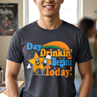 Load image into Gallery viewer, Day Drinkin' Begins Today Tee