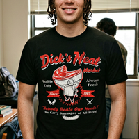 Load image into Gallery viewer, Dick's Meat Market Vintage Logo Tee
