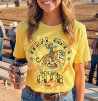 Load image into Gallery viewer, Feral Girl’s Social Club Tattoo Tee