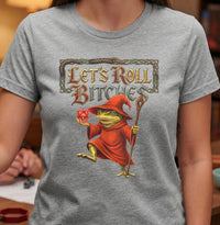 Load image into Gallery viewer, Let’s Roll Bitches Fantasy Wizard Tee