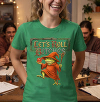 Load image into Gallery viewer, Let’s Roll Bitches Fantasy Wizard Tee