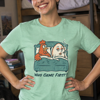 Load image into Gallery viewer, Who Came First Chicken &amp; Egg T-Shirt